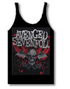 AVENGED SEVENFOLD (SKULL BAT) Lace Tank Top