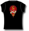 IN FLAMES (BURNING JESTERHEAD) Babydoll