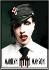 MARILYN MANSON (UNIFORM) Flag