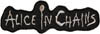 ALICE IN CHAINS (LOGO) Patch