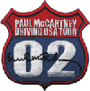 PAUL MCCARTNEY (SIGN) Patch