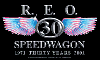 REO SPEEDWAGON (30TH.) Sticker