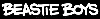 BEASTIE BOYS (BLOCK LOGO) Sticker