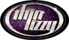 THIN LIZZY (OVAL LOGO) Sticker