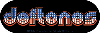 DEFTONES (STARS/STRIPES) Sticker