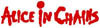 ALICE IN CHAINS (RED LOGO)  Sticker