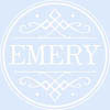 EMERY (WHITE LOGO)  Sticker