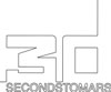 30 SECONDS TO MARS (WHITE 30) Sticker