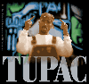 2 PAC (MIDDLE FINGER) Sticker