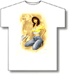 SHANIA TWAIN (KNEELING) White
