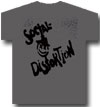 SOCIAL DISTORTION (GREY X-FACE)