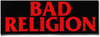BAD RELIGION (CLASSIC TEXT) Patch