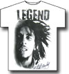 BOB MARLEY (LEGEND ON WHITE)