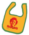 BOB MARLEY (LOVE) Baby Bib