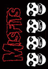 MISFITS (MULTIPLE SKULLS) Flag
