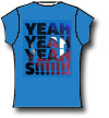 YEAH YEAH YEAHS (BLUE STACKED) Babydoll