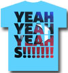 YEAH YEAH YEAHS (BLUE STACKED)