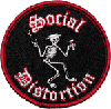 SOCIAL DISTORTION (SKELLY) Patch