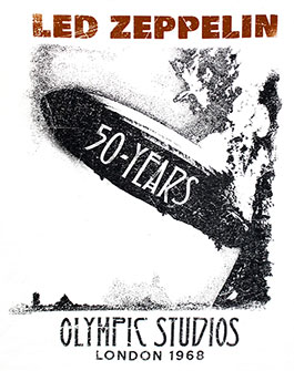 LED ZEPPELIN (KOHLS BLIMP 50 YRS)