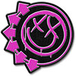 BLINK 182 (PINK SIX ARROWS SMILEY) Patch