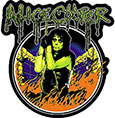 ALICE COOPER (AC IN FLAMES) Sticker